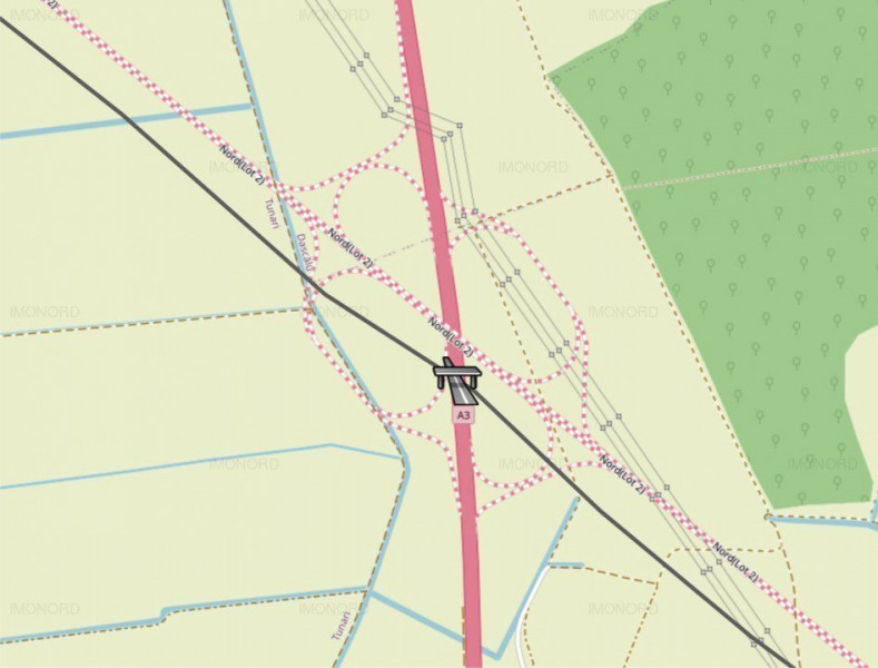 Autostrada A0 A3 teren de vanzare 14 HA