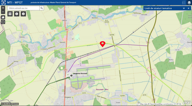 Autostrada A0 A3 teren de vanzare 14 HA