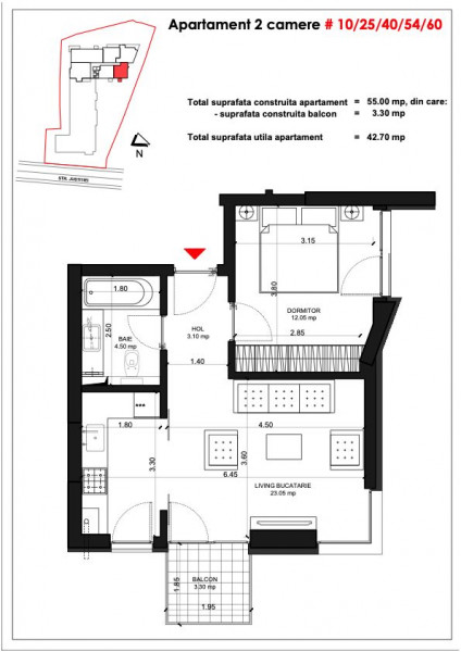 Unirii Fantani str. Justitiei 57 - la 700m de Metrou M1 si M2  langa Antim