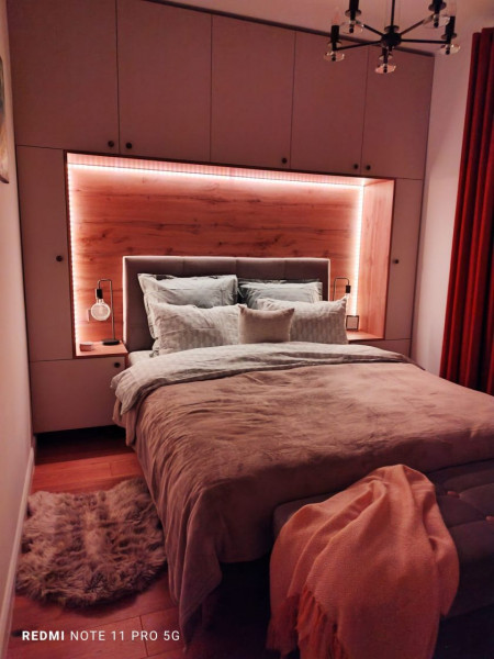 Unirii bloc 2023, apartament mobilat complet, terasa, gradina si garaj !