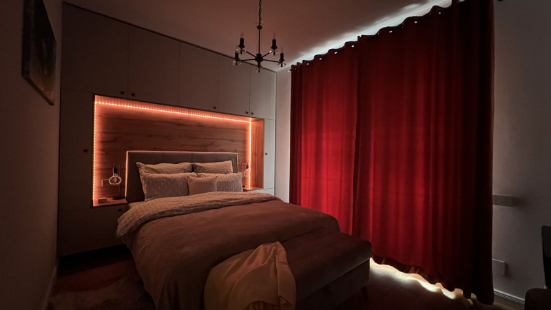 Unirii bloc 2023, apartament mobilat complet, terasa, gradina si garaj !