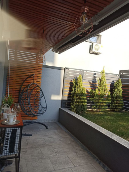 Unirii bloc 2023, apartament mobilat complet, terasa, gradina si garaj !