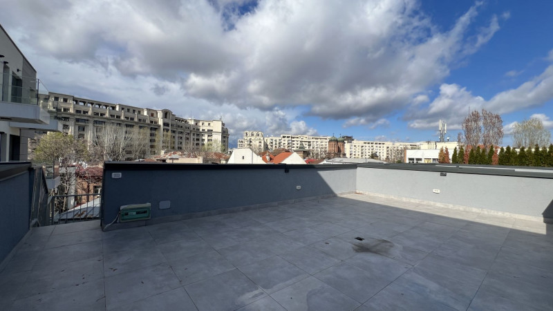 Unirii, apartament cu terasa proprie 40mp, priveliste panoramica 360grade