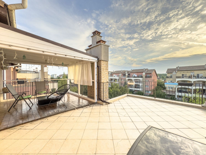 Spacious 3-Room Apartment with a 42 sqm Terrace in Pipera – North Bucharest