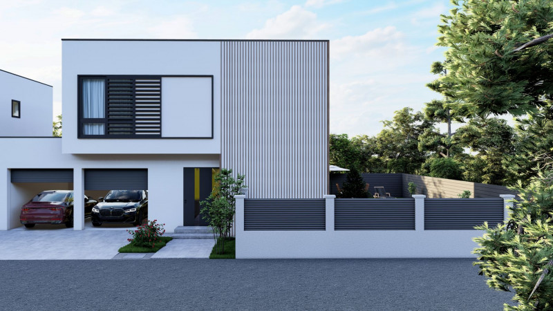 Vila moderna posibilitate personalizare – piscina exterioara si garaj dublu!