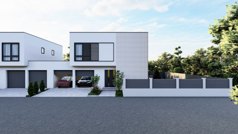 Vila moderna posibilitate personalizare – piscina exterioara si garaj dublu!