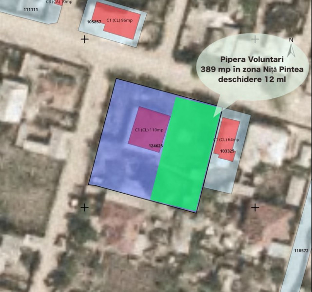 Teren de vânzare în Pipera – 389 mp în zona Niță Pintea