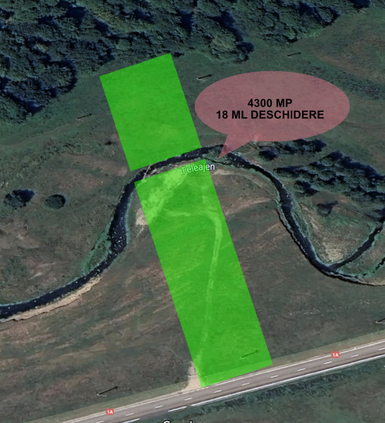 Teren extravilan de vânzare în Cheia – 4.300 mp, amplasare unică, 