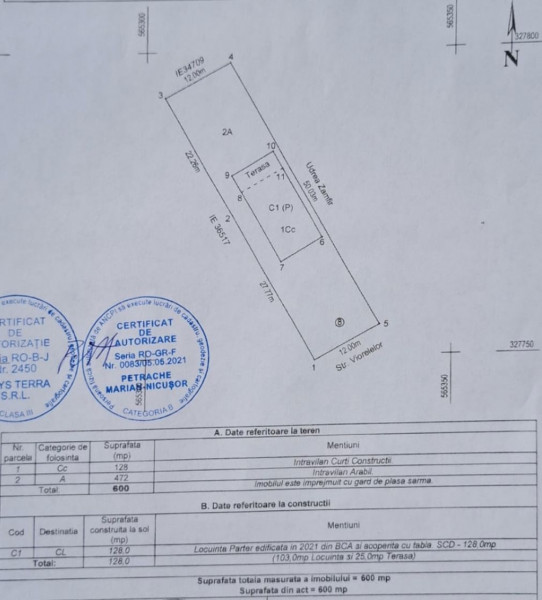 Vila de Vânzare în Mihai Vodă, lângă Bolintin Deal