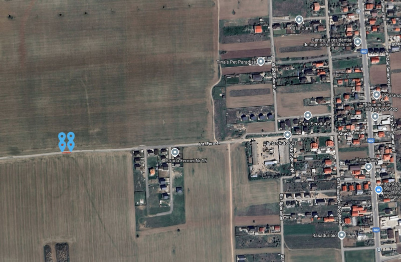teren casa  Ciorogarla , Loturi de  casa 500 -1500mp Manastirea Samurcasi