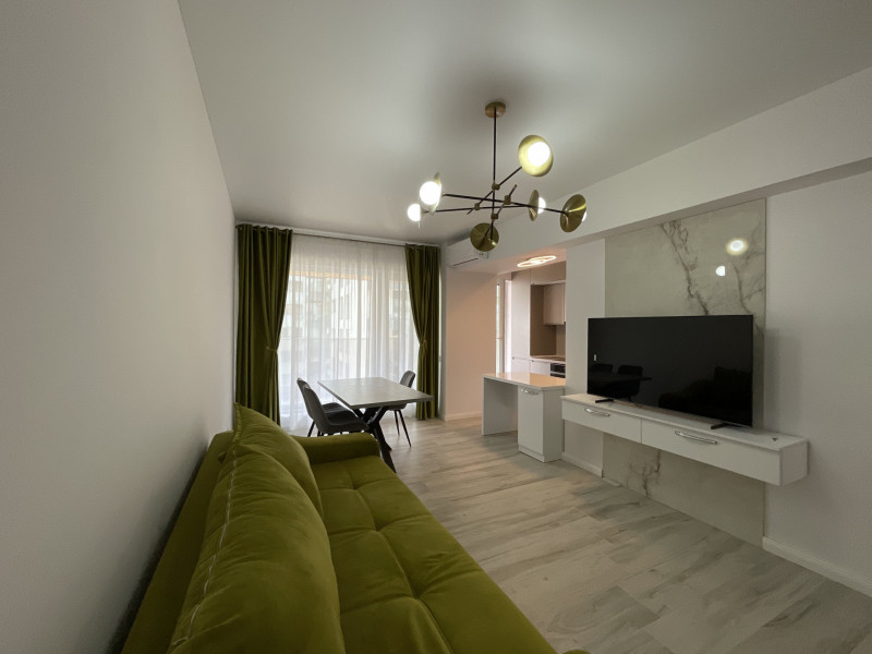 Apartament 2 camere complet mobilat în Pipera, lângă Porsche Nord 