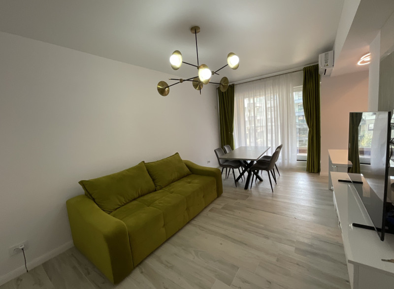Apartament 2 camere complet mobilat în Pipera, lângă Porsche Nord 