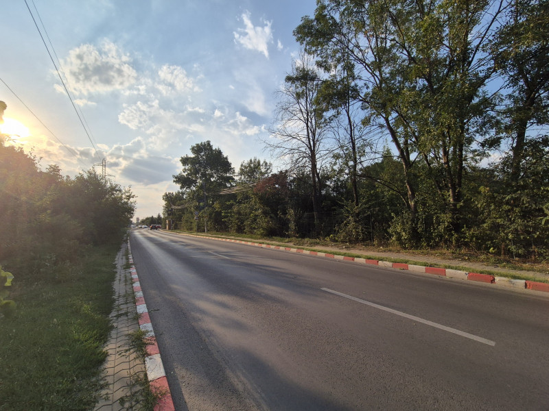 Voluntari - Popasului stradal inchiriere 500 mp teren