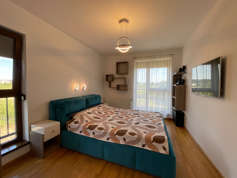 Baneasa  Apartament 3 camere complet mobilat și utilat în  Sisești