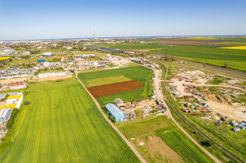 Palas vaporas, teren industrial logistic acces facil Autostrada