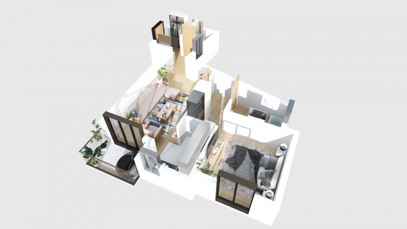 Mosilor Dacia-Eminescu- 2 camere cu 2 bai ! Discount *