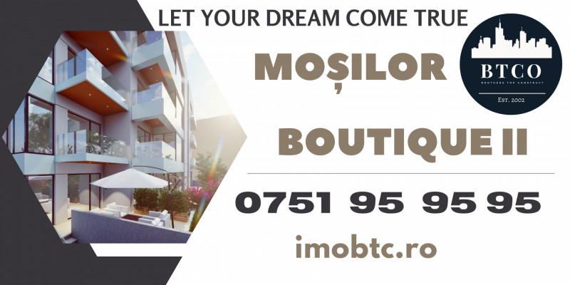 Mosilor Dacia-Eminescu- 2 camere cu 2 bai ! Discount *