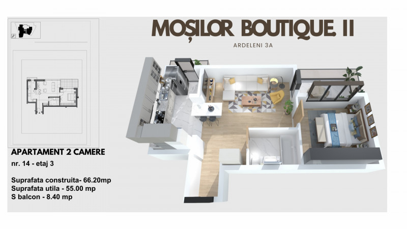 Mosilor Boutique II - apartamente in Centrul Capitalei 