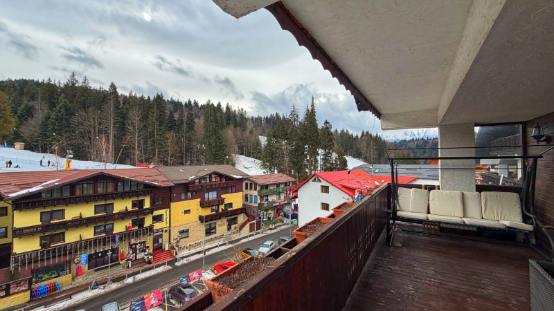 Apartament 3 camere, finisaje unice,  cu terasă, vedere la pârtie 