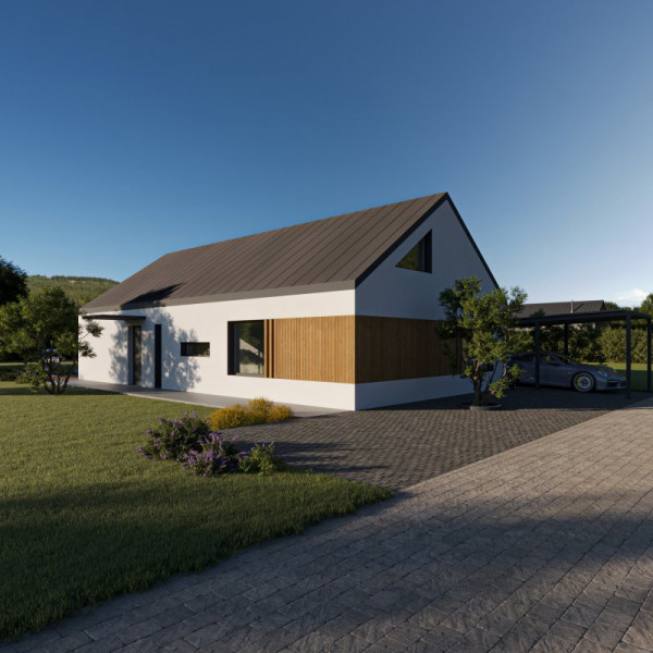 CASA INDIVIDUALA 100% ENERGIE VERDE CU POMPA DE CALDURA GEOTERMICA SOL-APA