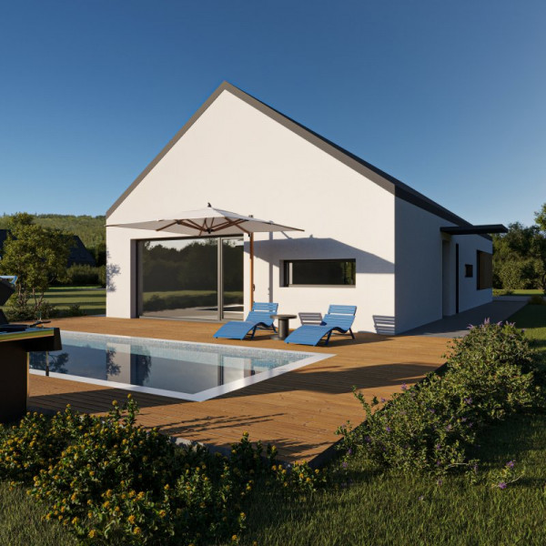 CASA INDIVIDUALA 100% ENERGIE VERDE CU POMPA DE CALDURA GEOTERMICA SOL-APA