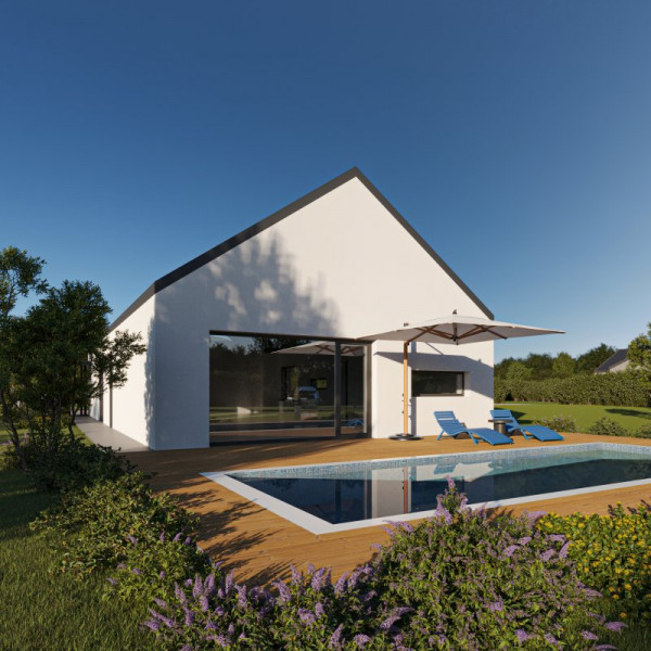 CASA INDIVIDUALA 100% ENERGIE VERDE CU POMPA DE CALDURA GEOTERMICA SOL-APA