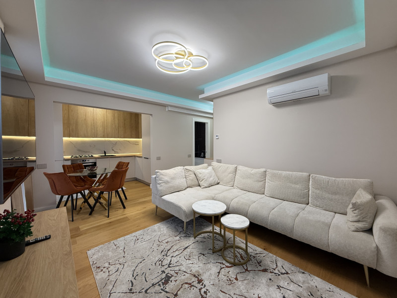 Unirii bloc 2023, apartament mobilat complet, terasa cu vedere superba !