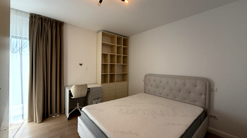 Apartament 2 camere de închiriat Aviatiei – bloc boutique 2022, terasă 16 mp