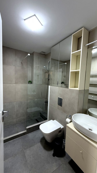 Apartament 2 camere de închiriat Aviatiei – bloc boutique 2022, terasă 16 mp