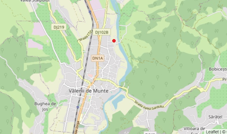 Teren intravilan  Vălenii de Munte – 9.123 mp | Deschidere 45 ml | Lângă râul Te