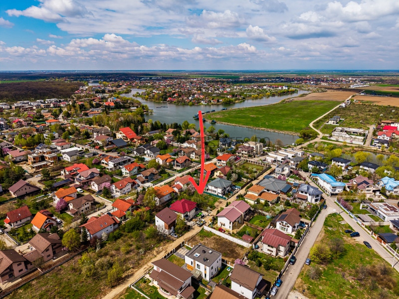 TEREN CONSTRUCTIBIL | CORBEANCA – LAGUNA ALBASTRA | 610 MP | DESCHIDERE 20 M