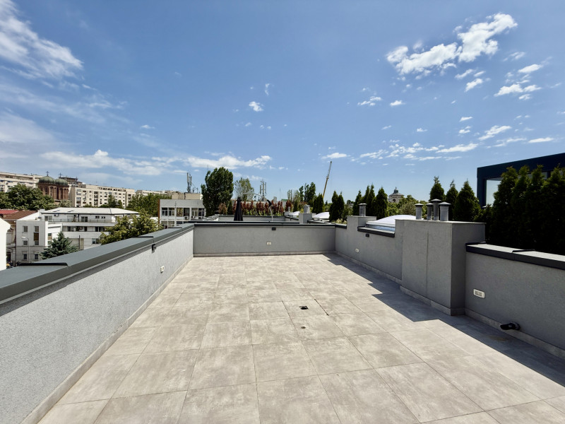 Unirii, apartament cu terasa proprie 40mp, priveliste panoramica 360grade