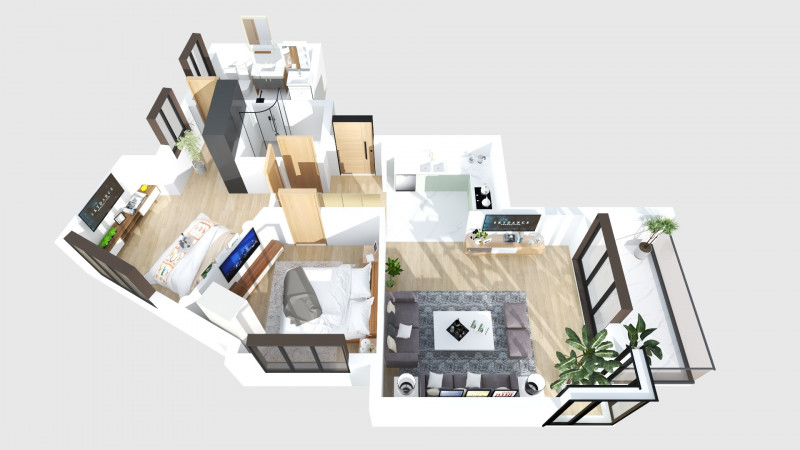 Mosilor Boutique II, apartament cu 3 camere si terasa