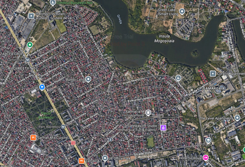 Casa cu gradina pe o strada linistita