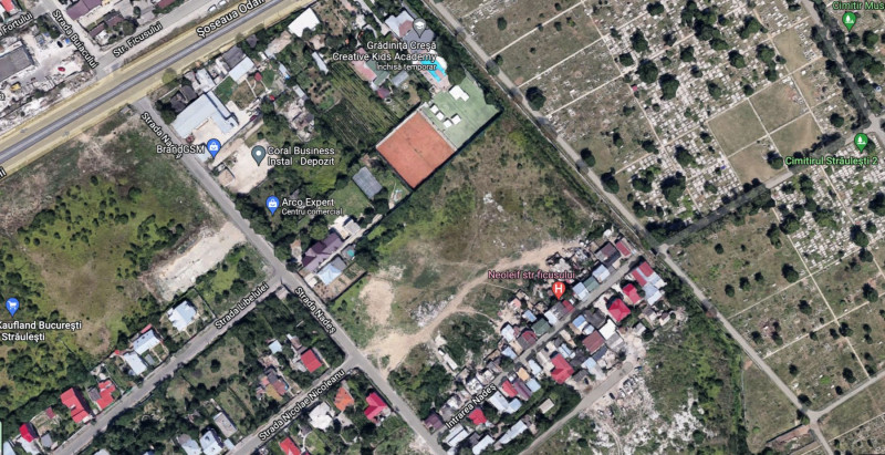Teren Strategic 2.500 mp, Bucureștii Noi - Străulești, 200m Centura 