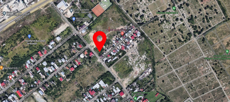 Teren Strategic 2.500 mp, Bucureștii Noi - Străulești, 200m Centura 