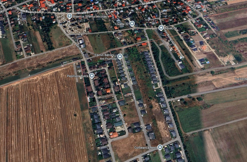 Corbeanca-Tamasi Oportunitate excelenta pentru dezvoltare rezidentiala