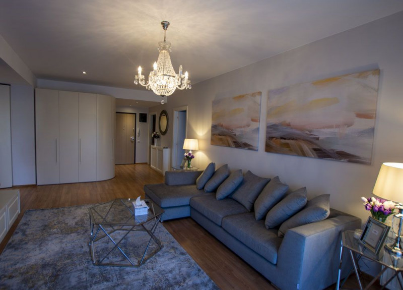 3 camere de închiriat în Iancu Nicolae – Pipera | Terasă 25 mp, piscină și parca