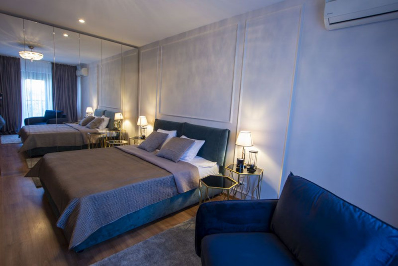 3 camere de închiriat în Iancu Nicolae – Pipera | Terasă 25 mp, piscină și parca