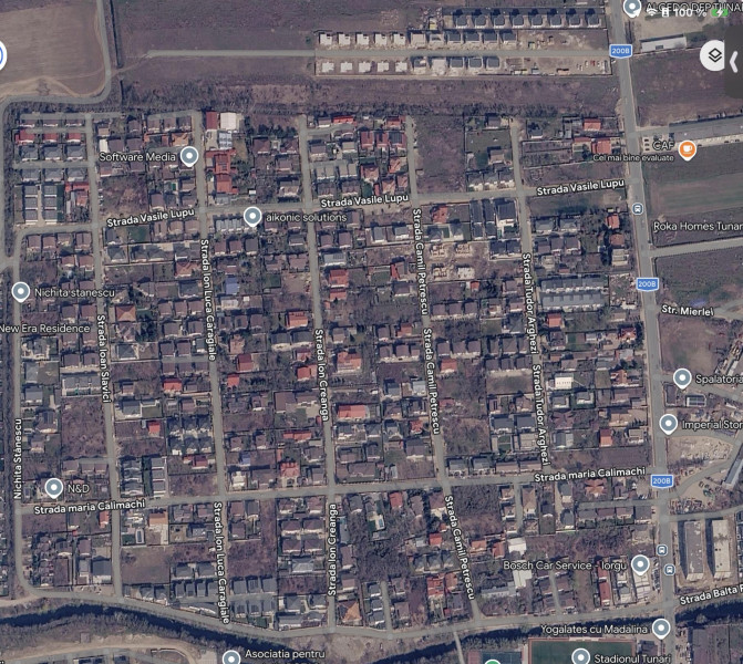 Teren de vânzare Tunari – Tarlaua 33 | 1.000 mp | Deschidere 20 ml |