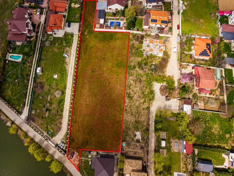 Teren 3.713 mp Ostratu - Corbeanca - Deschidere la lac 