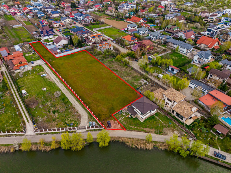 Teren 3.713 mp Ostratu - Corbeanca - Deschidere la lac 