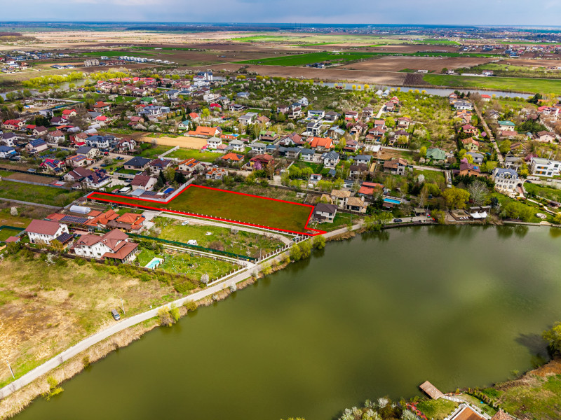 Teren 3.713 mp Ostratu - Corbeanca - Deschidere la lac 