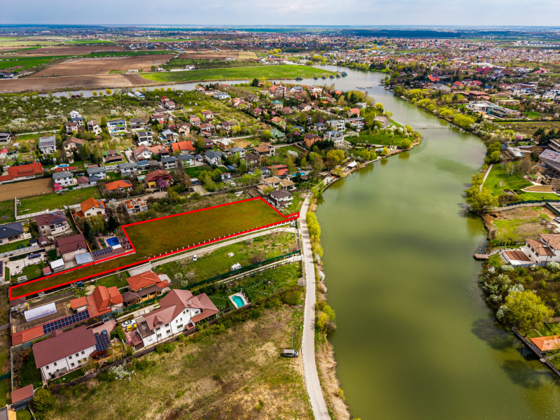 Teren 3.713 mp Ostratu - Corbeanca - Deschidere la lac 