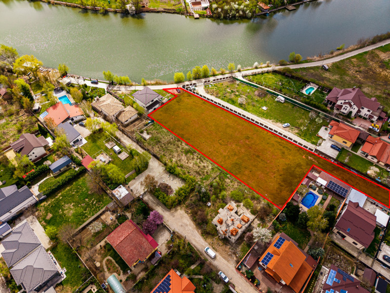 Teren 3.713 mp Ostratu - Corbeanca - Deschidere la lac 