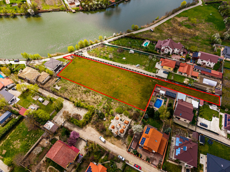 Teren 3.713 mp Ostratu - Corbeanca - Deschidere la lac 