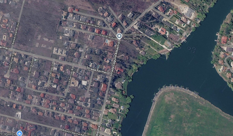 Teren intravilan de vânzare Corbeanca – Laguna Albastră | 1.820 mp | Utilități 