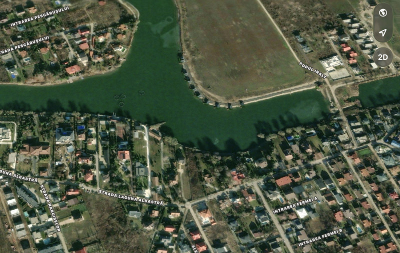 Teren intravilan de vânzare Corbeanca – Laguna Albastră | 1.820 mp | Utilități 