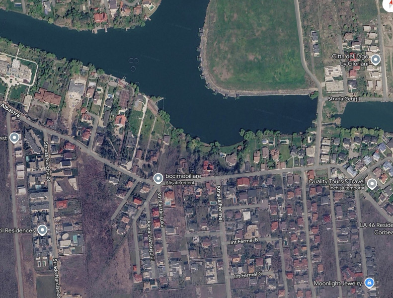 Teren intravilan de vânzare Corbeanca – Laguna Albastră | 1.820 mp | Utilități 