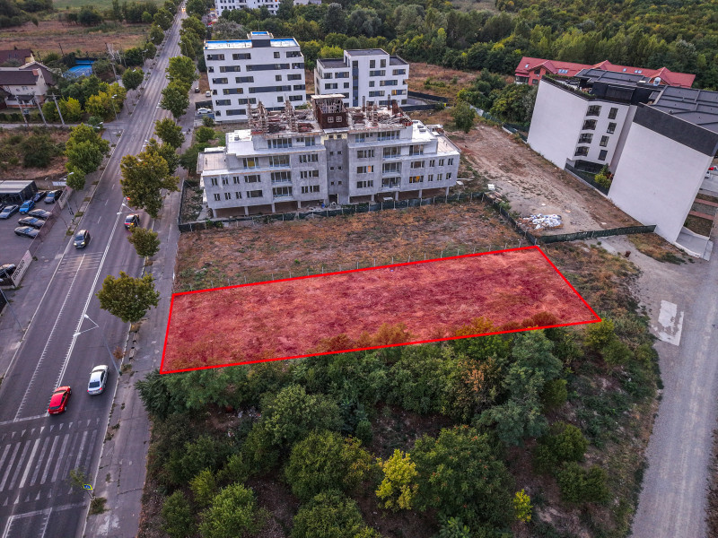 Teren la 1km de metrou coeficienti urbanistici excelenti